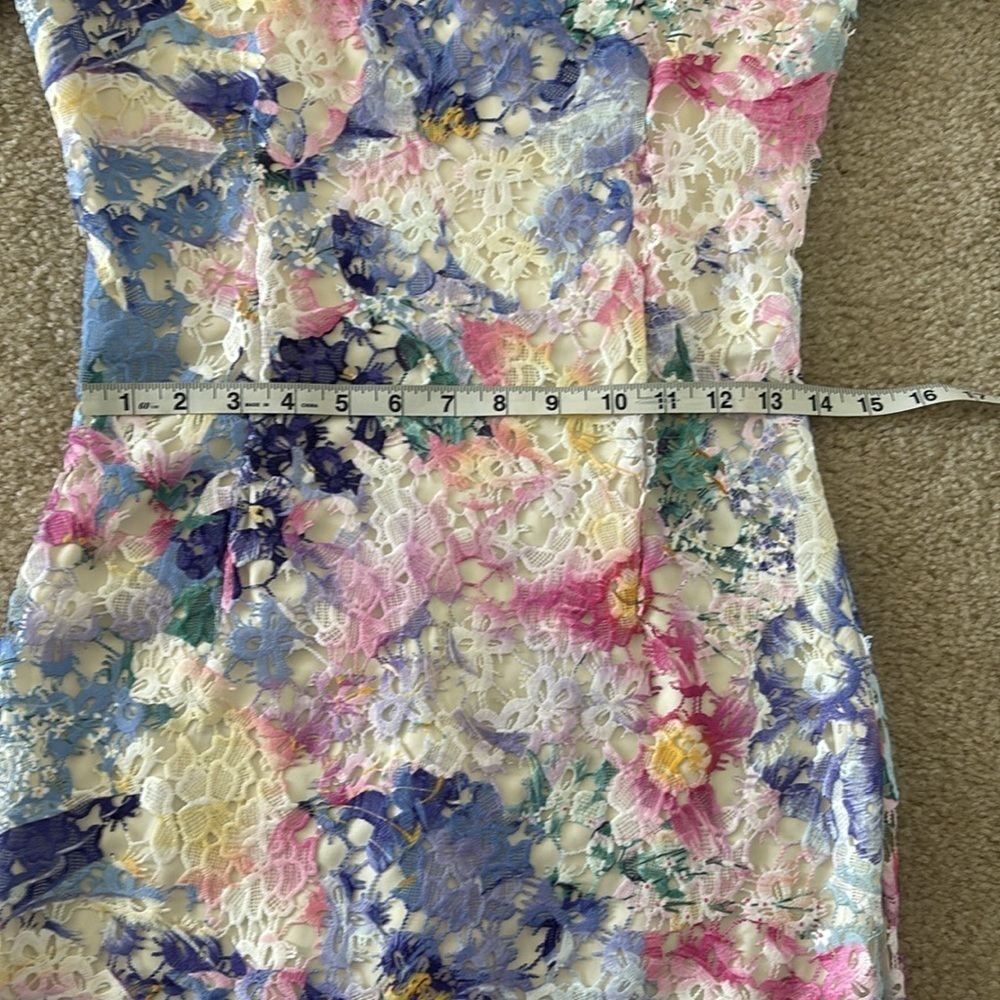 NWOT ASOS Floral Multicolor Dress - Picture 7 of 10